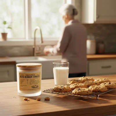 Grandma's Blue Ribbon Cookies Candle - Candles - MindPop Threads