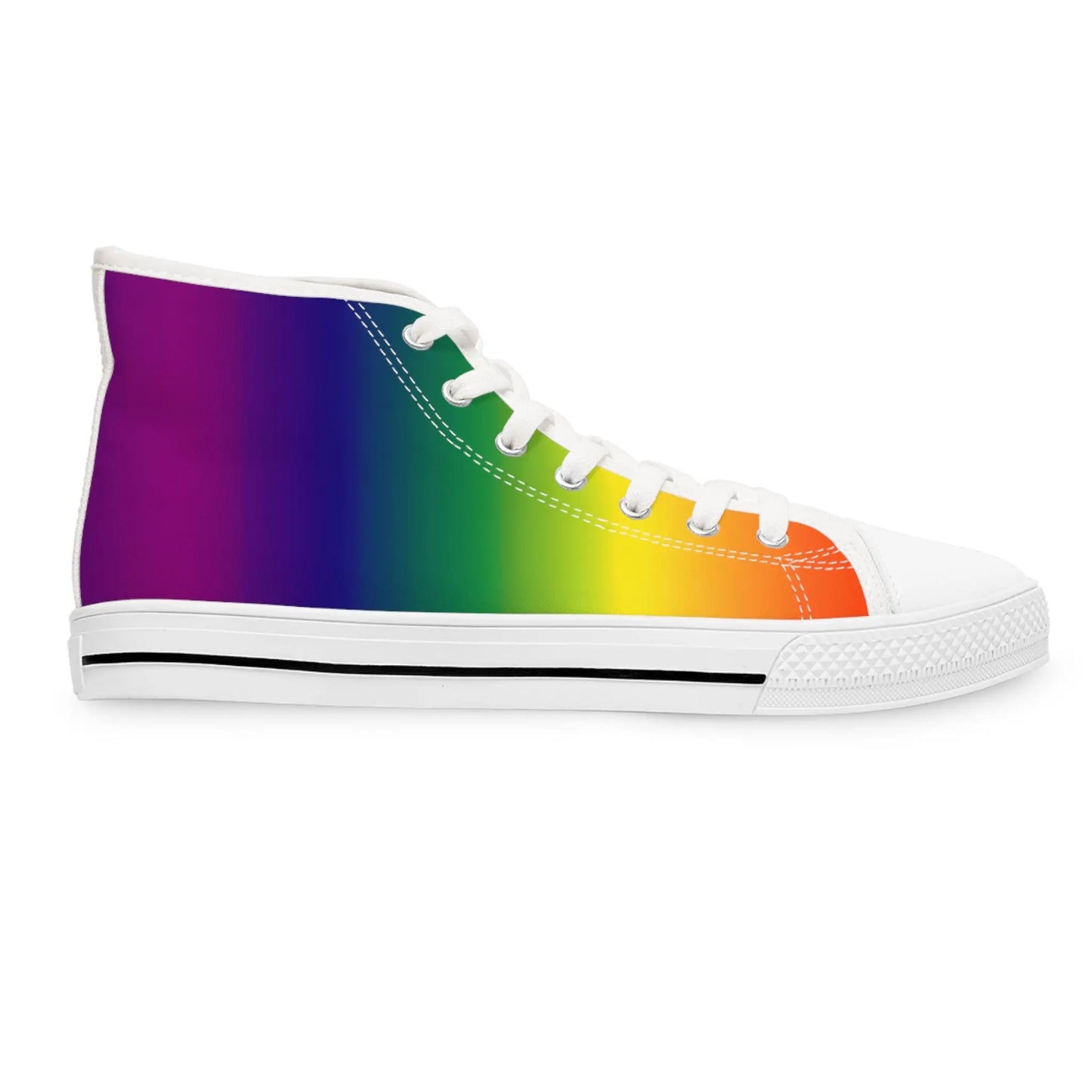 StarChaser Unicorn High Top Sneakers – Rainbow Pegasus Canvas Shoes