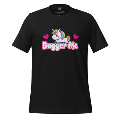 B-gger Me T-Shirt Cheeky British Slang Vintage Black