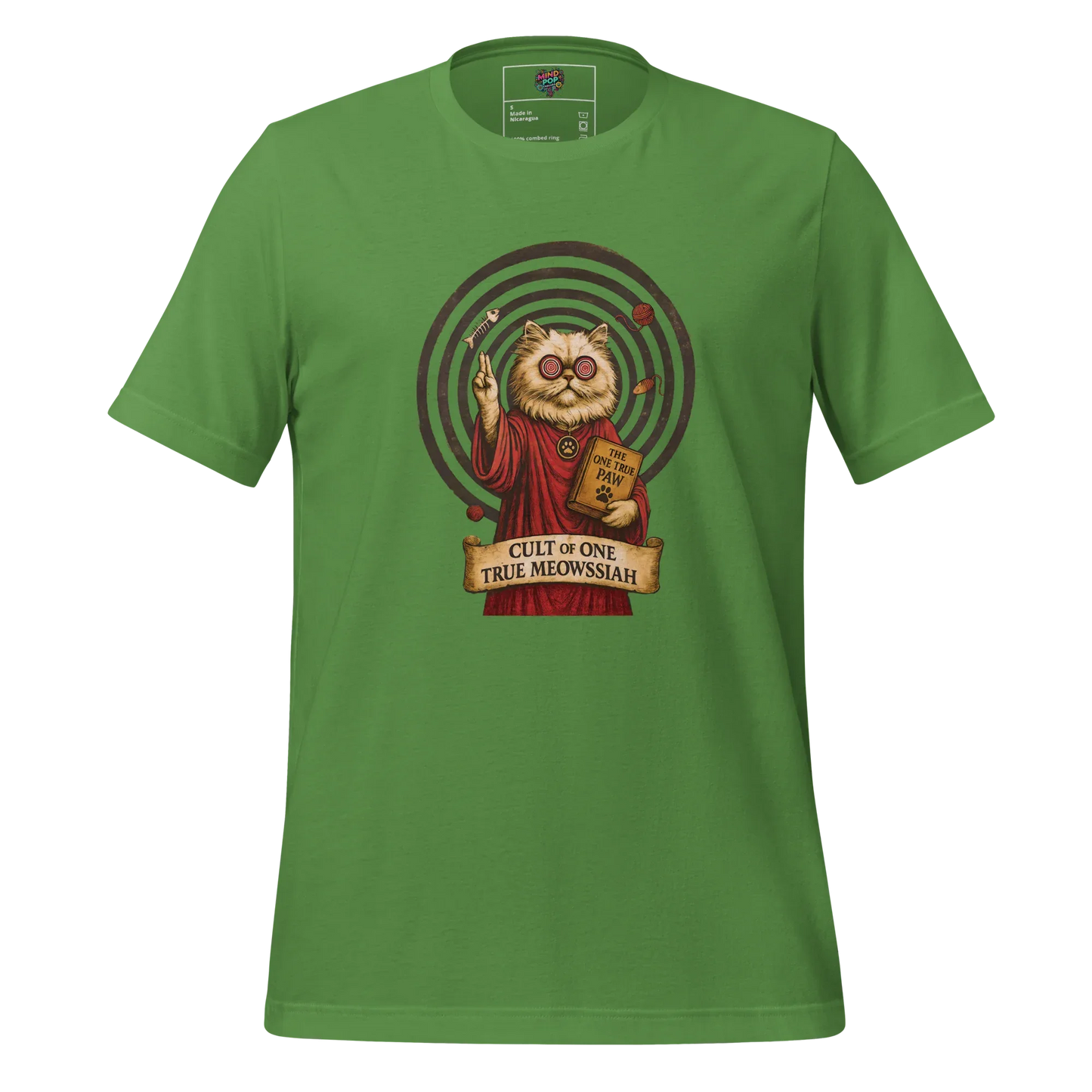 Bow to the Meow Shirt Leaf