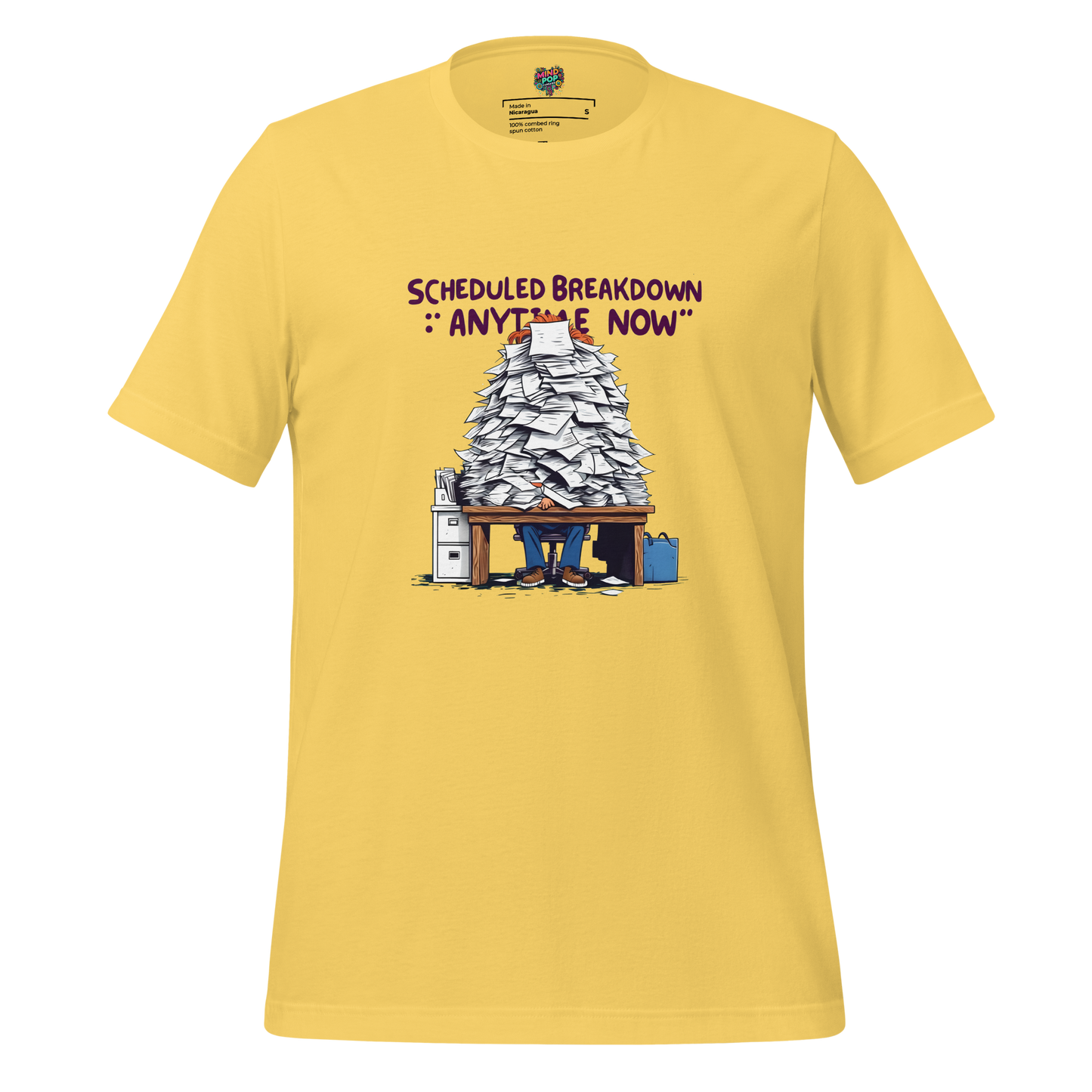 Breakdown Scheduled Shirt Yellow