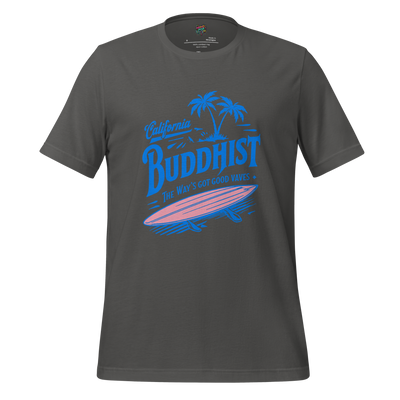 Cali Buddhist Surfing Zen Shirt Asphalt