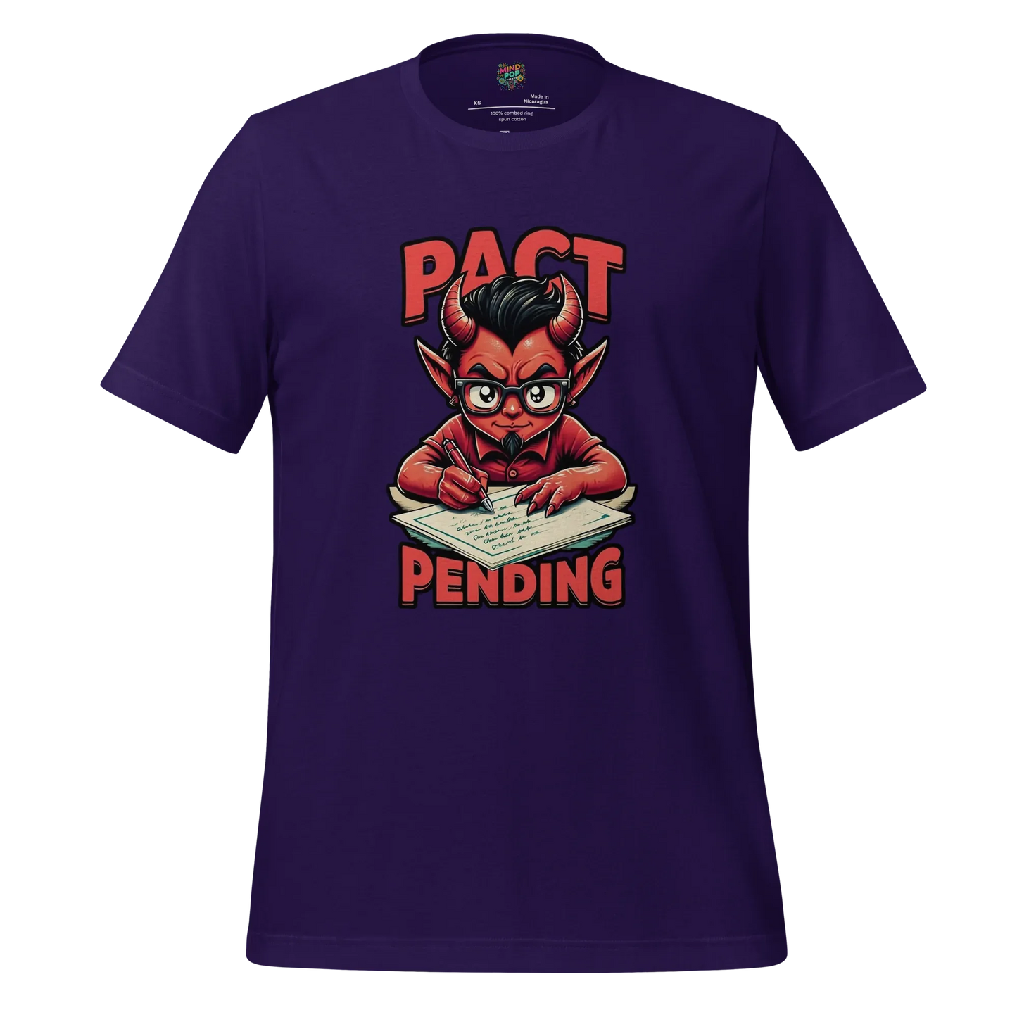 Contract Made, Pact Pending Shirt Team Purple