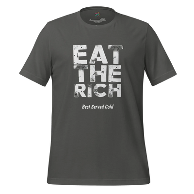 Eat The Rich Tee — Best Served Cold Graphic Asphalt
