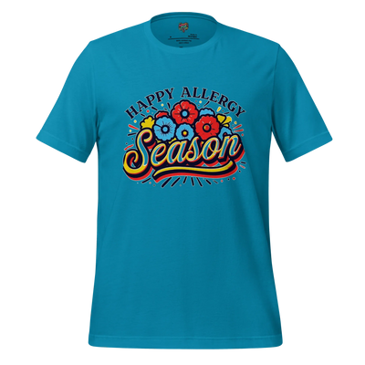 Happy Allergy Season Shirt Aqua