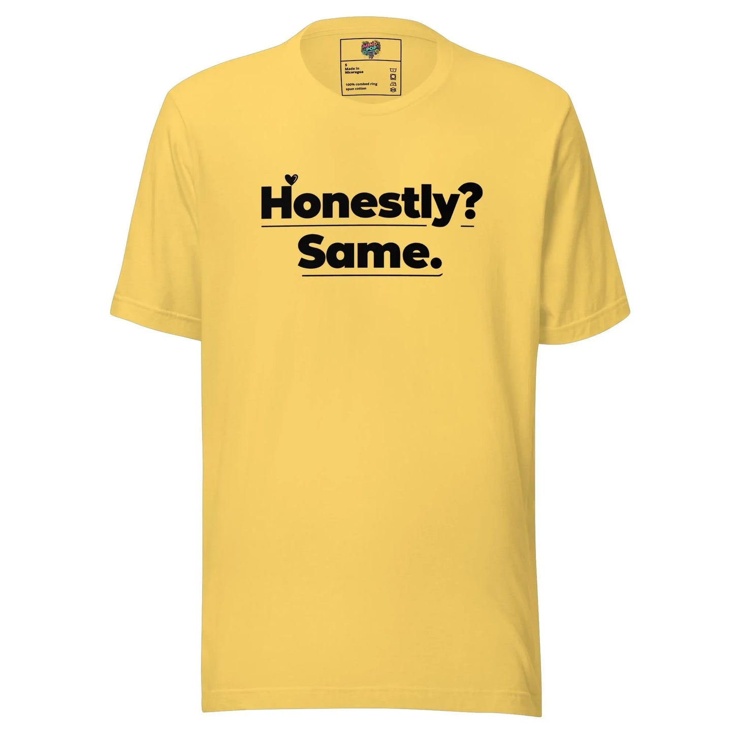 Honestly, Me Too Shirt Yellow