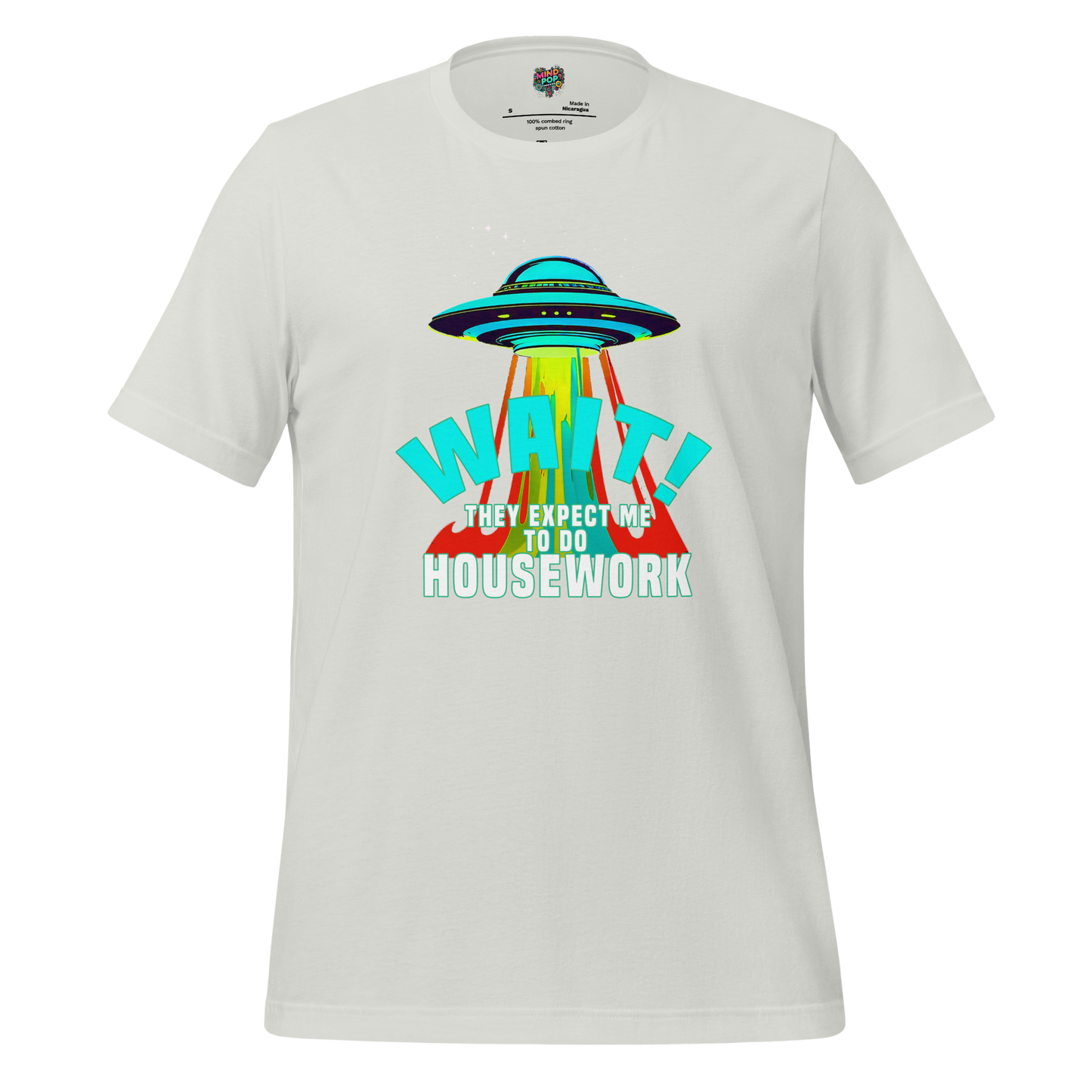 Housework Alien Shirt Silver