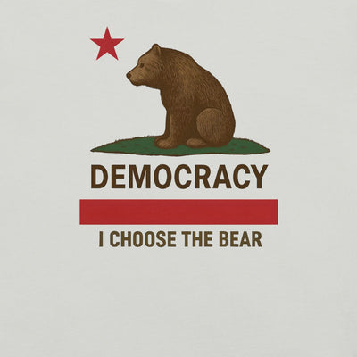 I Choose Democracy Tee — California Bear Graphic