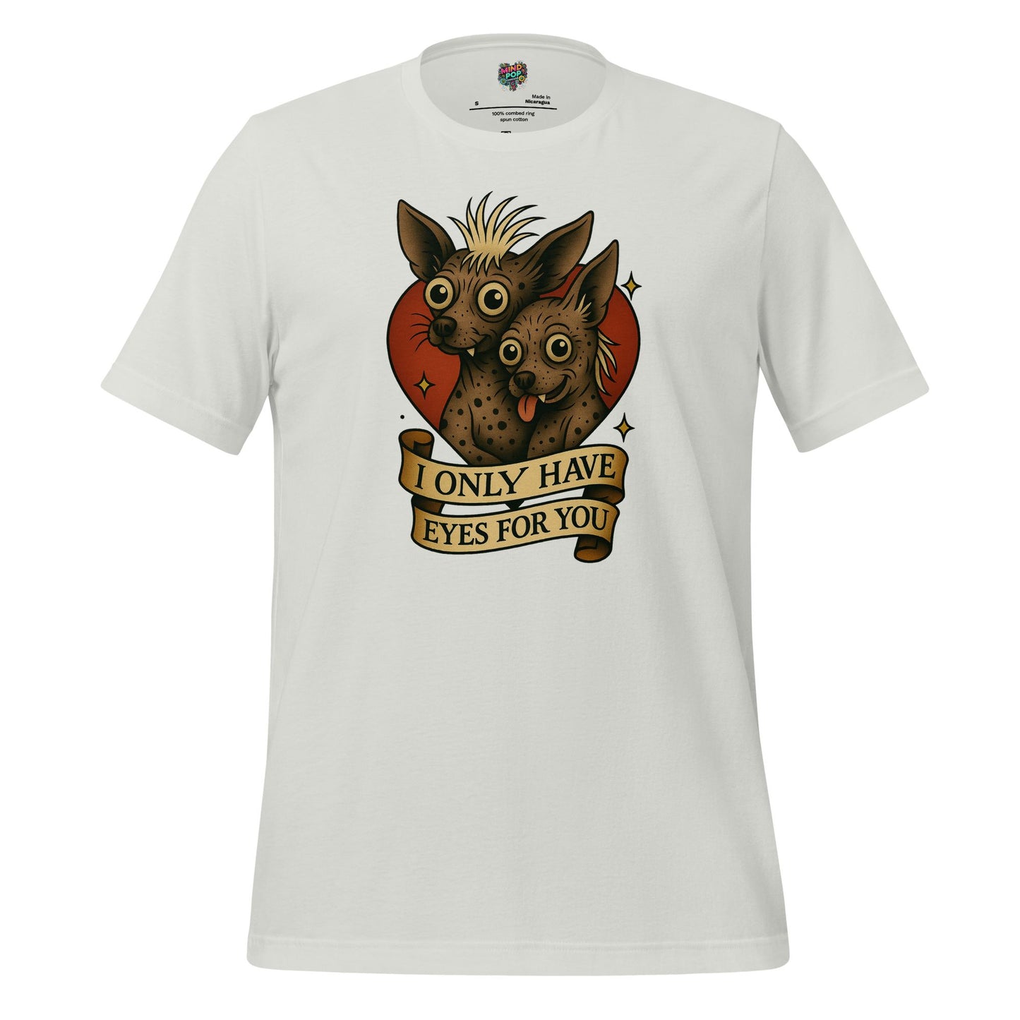 Only Have Eyes - Skeleton Tee Silver