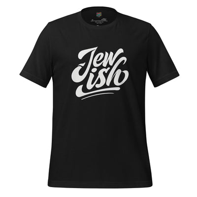 Jew-ish Funny Religion Tee Vintage Black