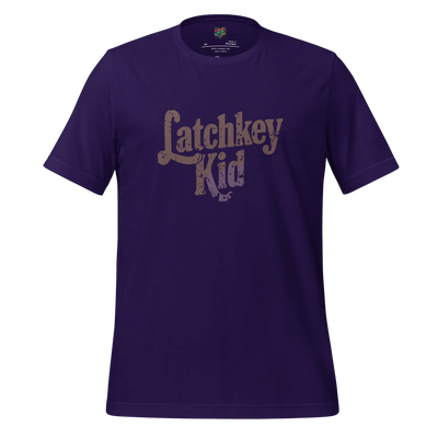 LatchKey Kid Shirt Team Purple