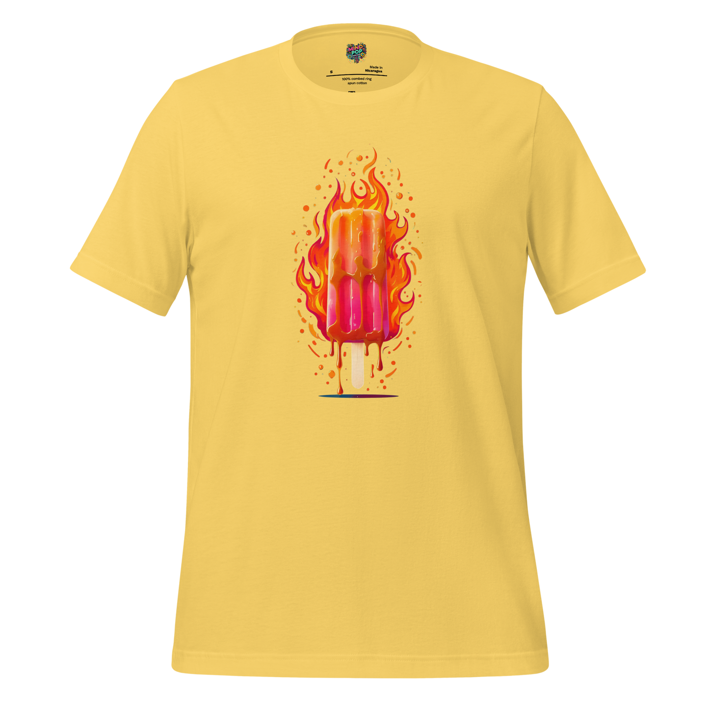 Melting Summer Shirt Yellow