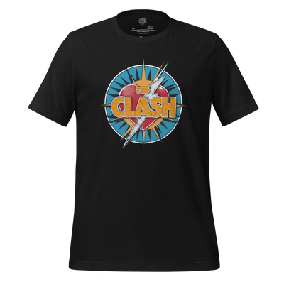 My Hero The Clash Shirt Vintage Black