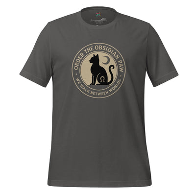 Obsidian Paw Cult Shirt Asphalt