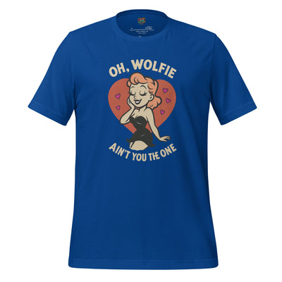 Oh Wolfie - Vintage Cartoon Graphic True Royal