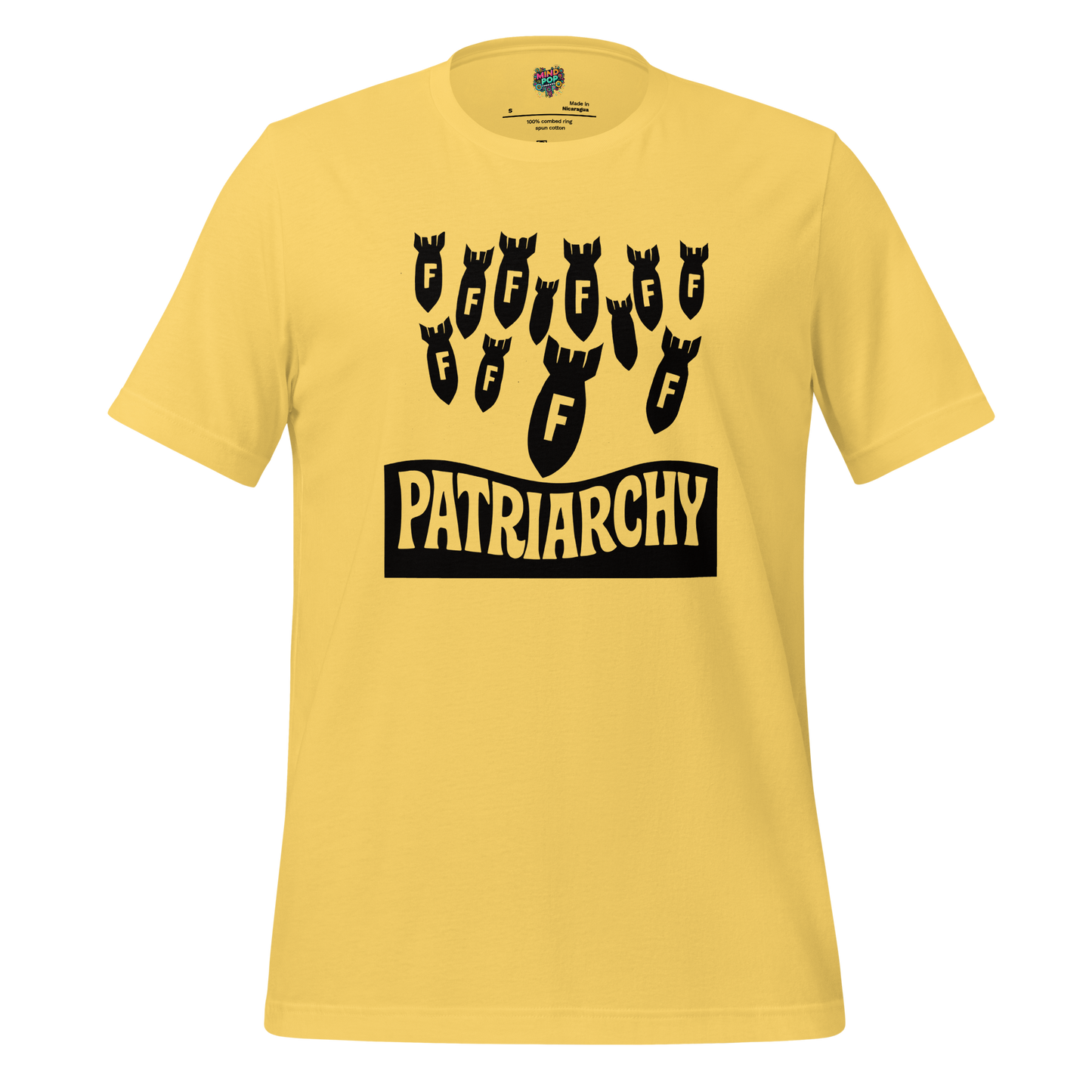 Smash the Patriarchy Shirt Yellow