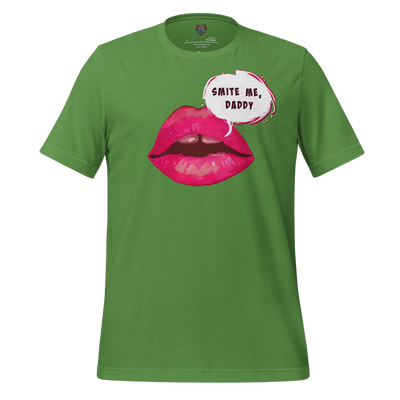 Smite Me Daddy Tee — Blasphemous Humor Graphic Leaf