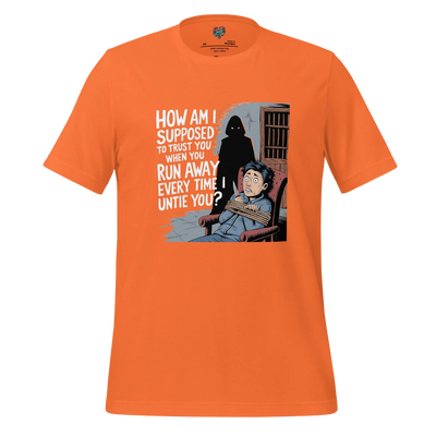 Stop Running - Lovers Shirt Orange