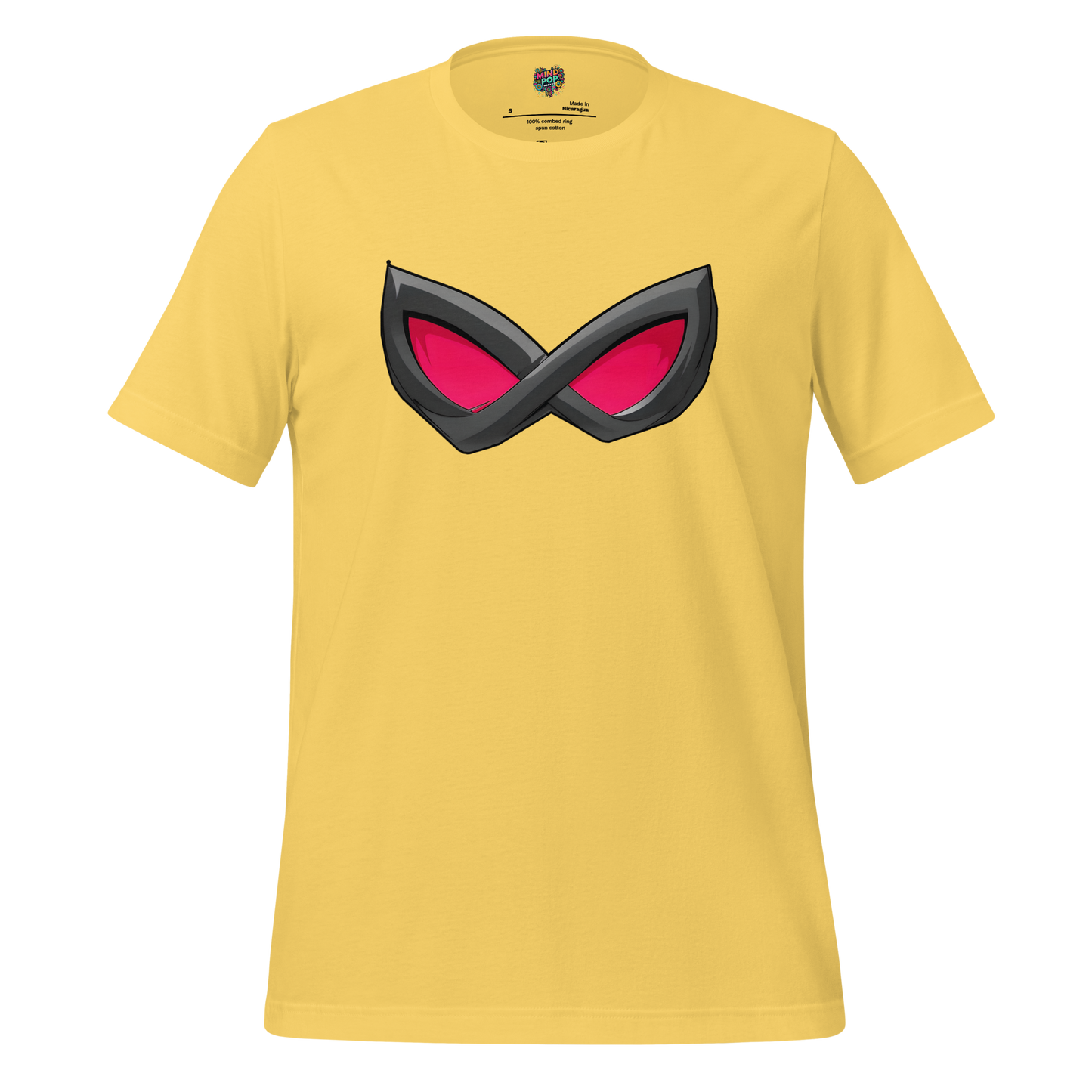 Superhero Mask Shirt Yellow