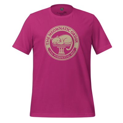Meownatic Order Cat Cult Tee — Funny Occult Shirt