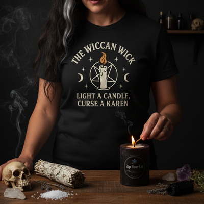 The Wiccan Wick Candle Cult Graphic Tee