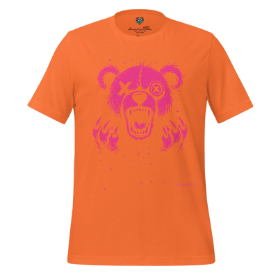 Threadbare Bear - Creepy Cute Shirt Orange
