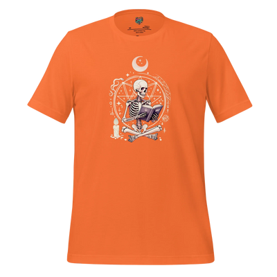 Witchcraft & Revelation Skeleton Shirt Orange