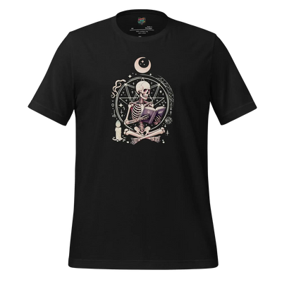 Witchcraft & Revelation Skeleton Shirt Vintage Black