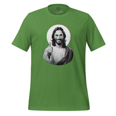 Your Pal Jesus Graphic Tee — Retro Humor Shirt Leaf