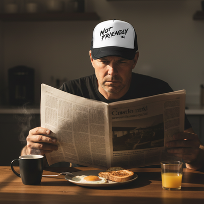 Arc Raiders Not Friendly Foam Trucker Hat