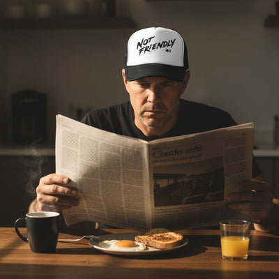 Arc Raiders Not Friendly Foam Trucker Hat