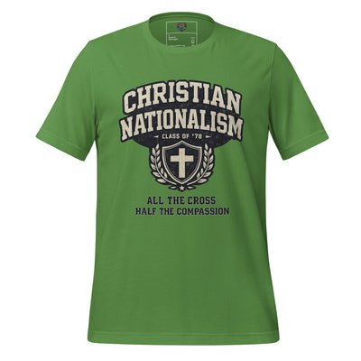 Christian Nationalism T - Shirt - tshirt - MindPop Threads - Leaf - 4XL - 6718374_5316
