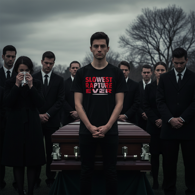 Slowest Rapture Ever Religious Parody Shirt