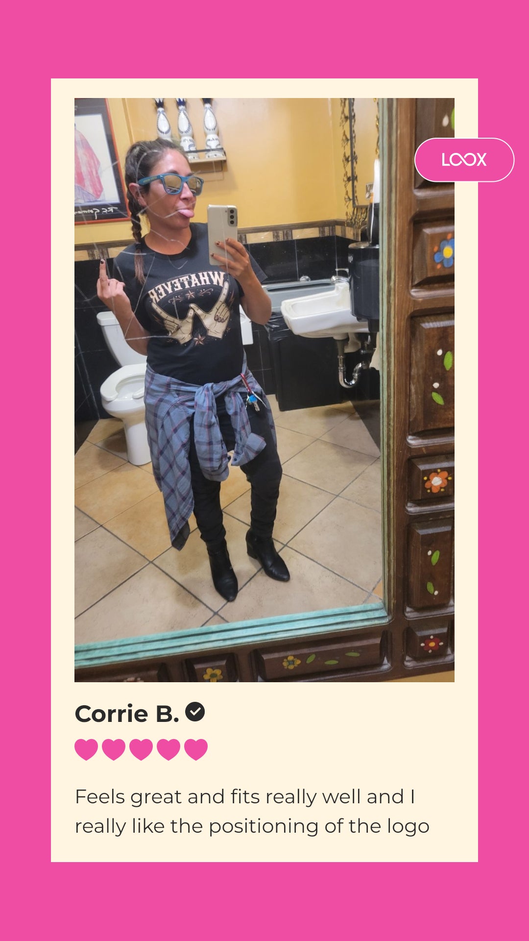 Whatever 80s slang shirt 5 star review corrie