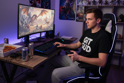 Level Up Your Wardrobe: Game Over Gear Now at GitGud Gear - MindPop Threads