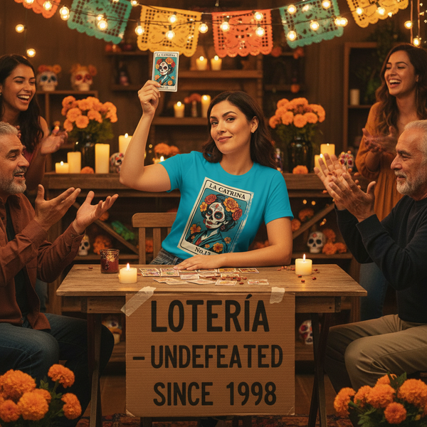 La Catrina Loteria Graphic Tee - tshirt - MPopTop