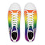 StarChaser Unicorn High Top Sneakers – Rainbow Pegasus Canvas Shoes