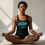 Inner Peace is Women's Baby Rib Tank black