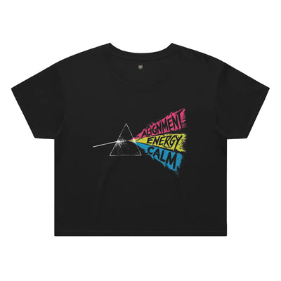 Spiritual Burnout Crop Yoga Top