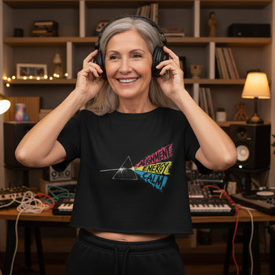 Spiritual Burnout Crop Yoga Top