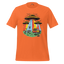 Alien Invasion Graphic Tee — Retro Sci-Fi Style Orange