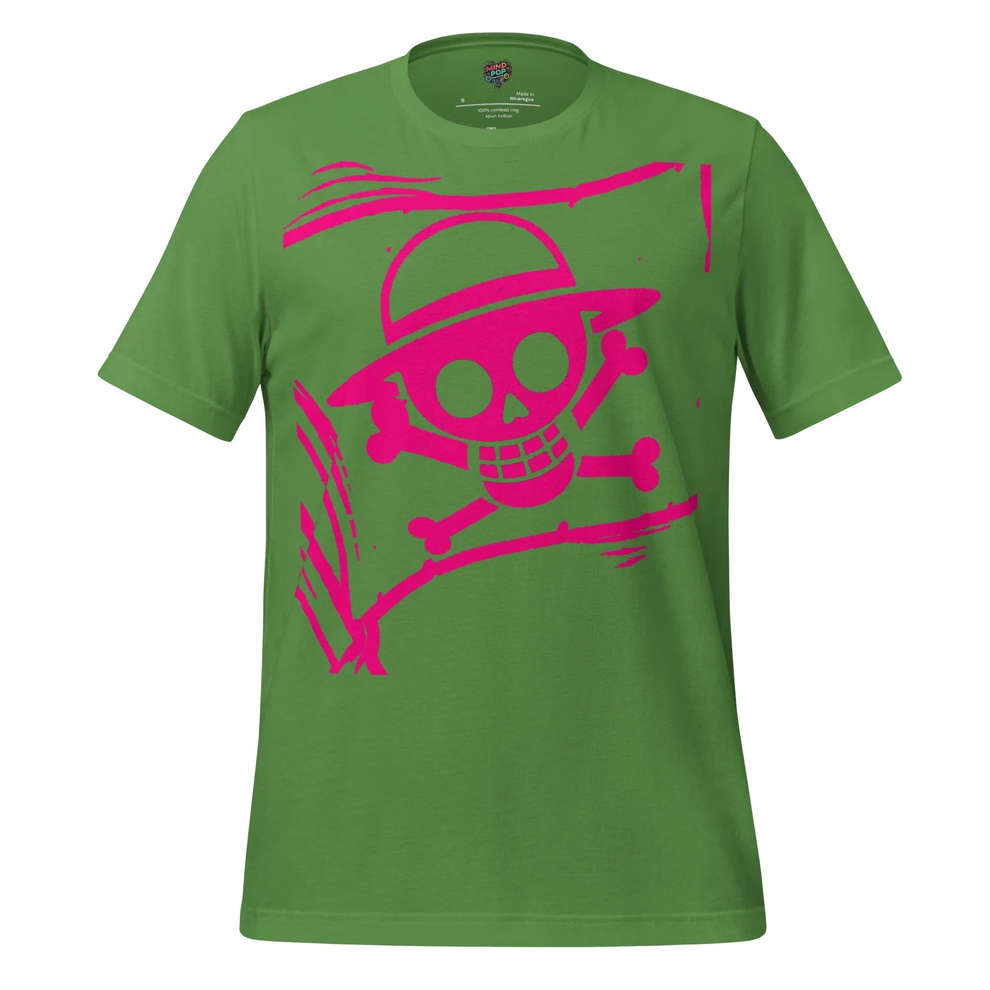 Anime Jolly Roger Tee — Pirate Flag Graphic Leaf