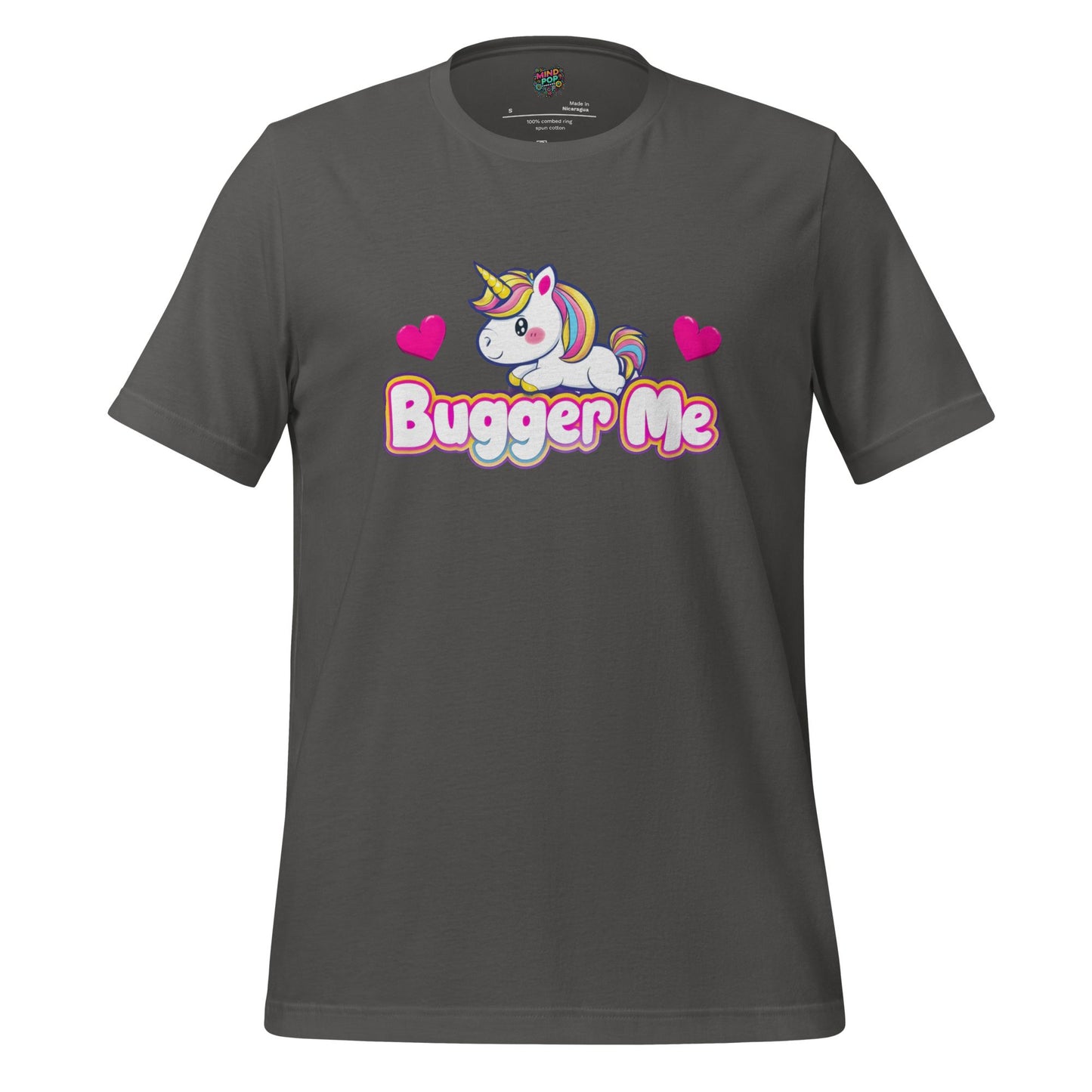 B-gger Me T-Shirt Cheeky British Slang Asphalt
