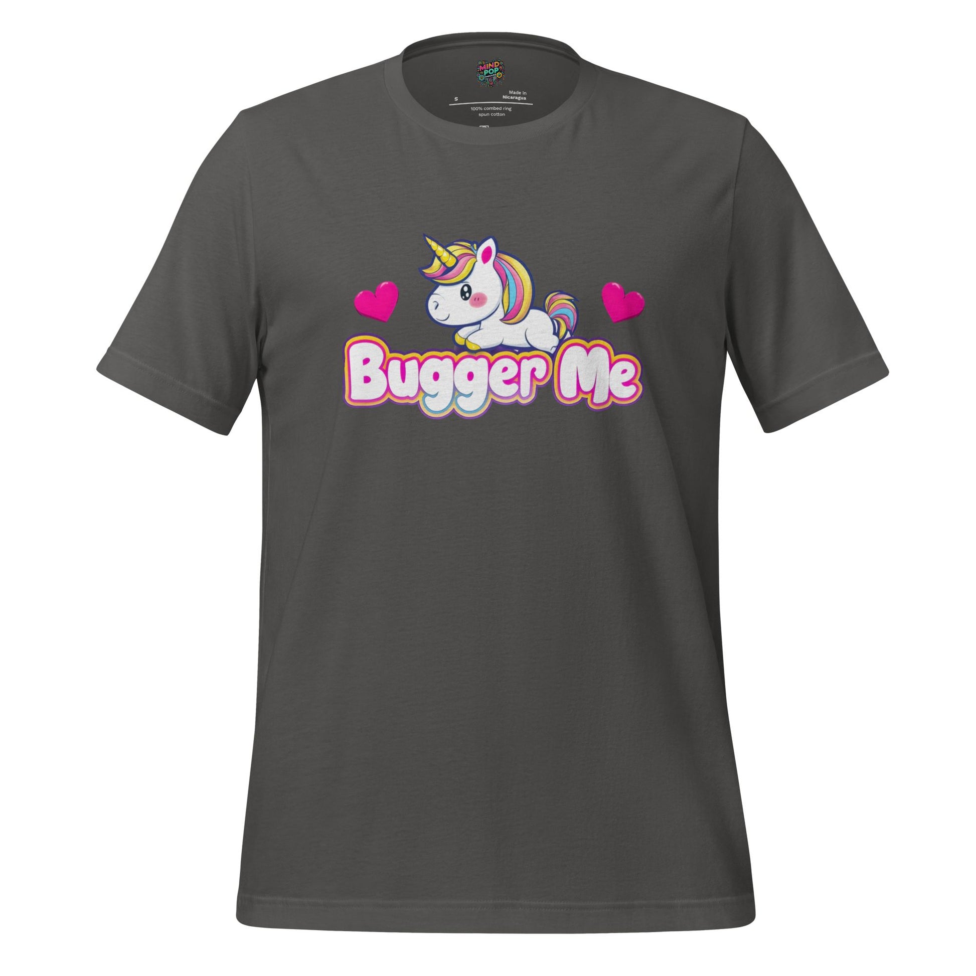 B-gger Me T-Shirt Cheeky British Slang Asphalt