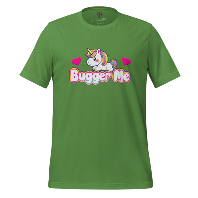 B-gger Me T-Shirt Cheeky British Slang Leaf