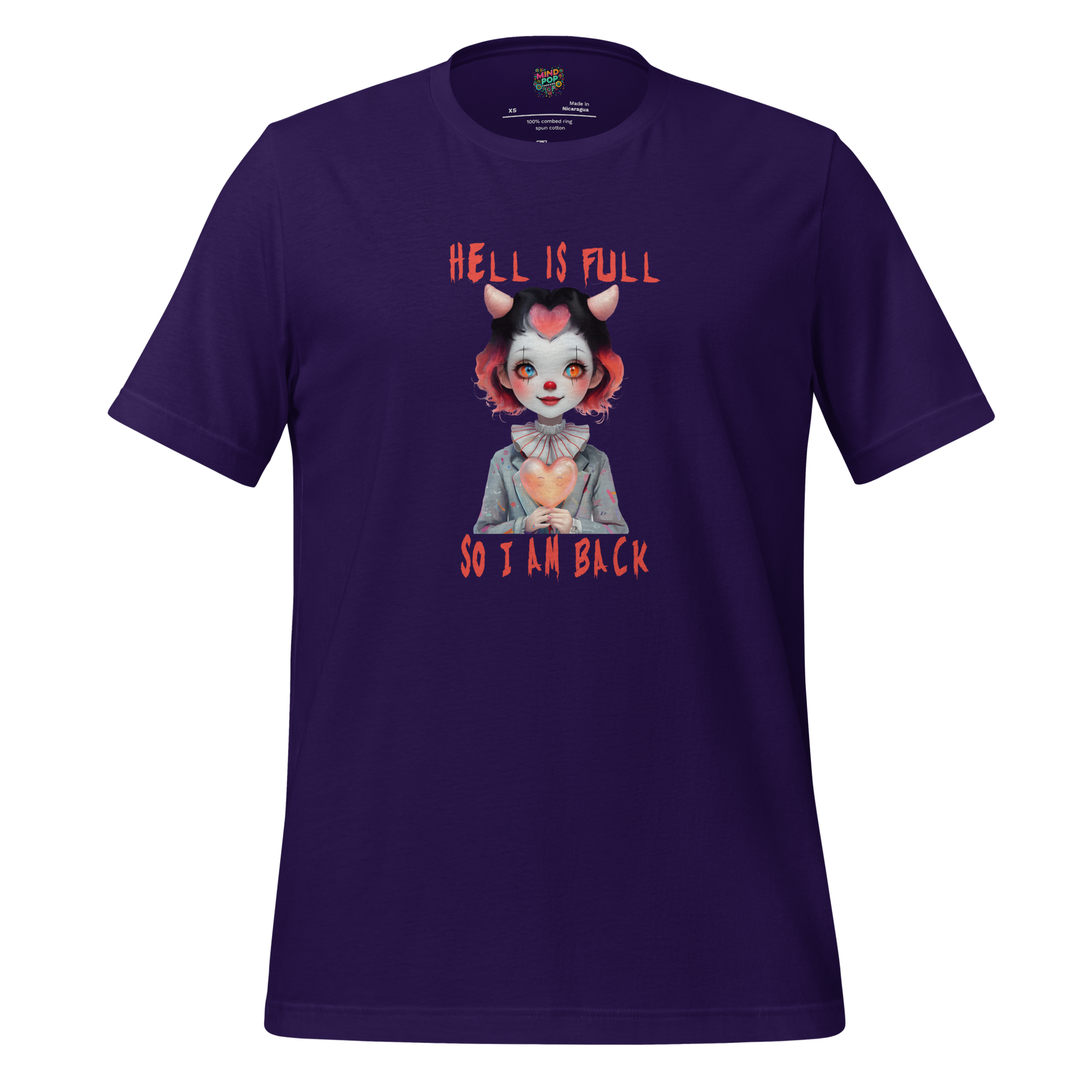 Back from Hell Shirt Team Purple