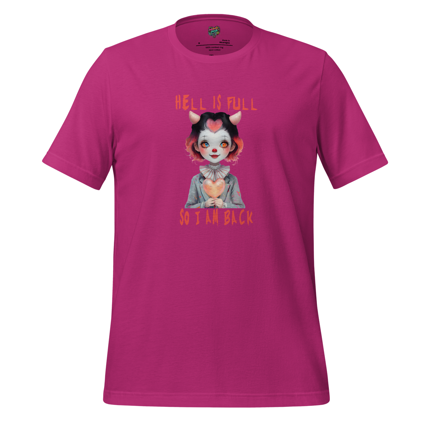 Back from Hell Shirt Berry