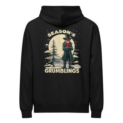 Bah-Humbug Christmas Cotton Hoodie