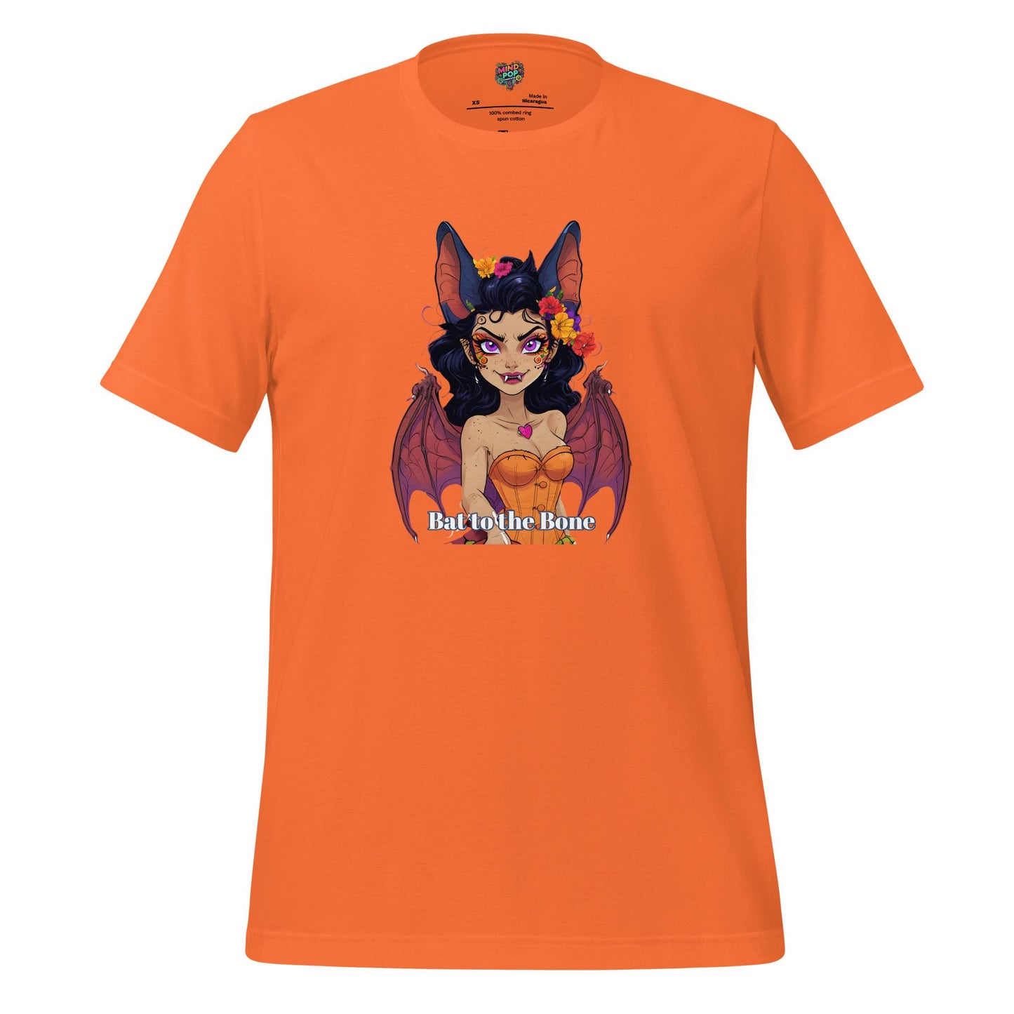 Bat to the Bone Shirt Orange