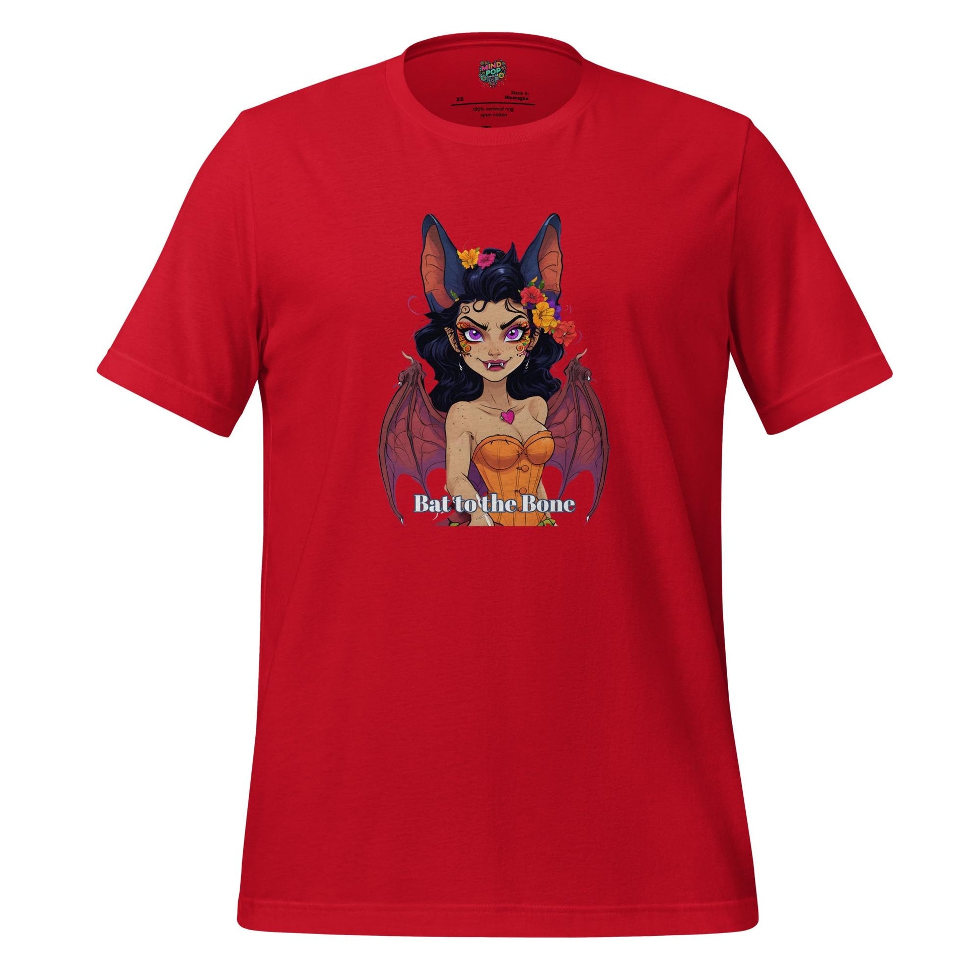 Bat to the Bone Shirt Red